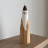 Wąski Mikołaj Świąteczna Dekoracja 3D